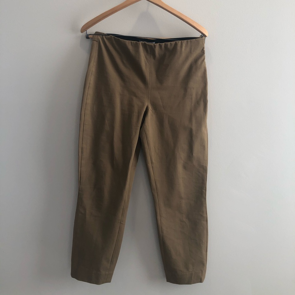Everlane Side-Zip Work Pants in Ochre